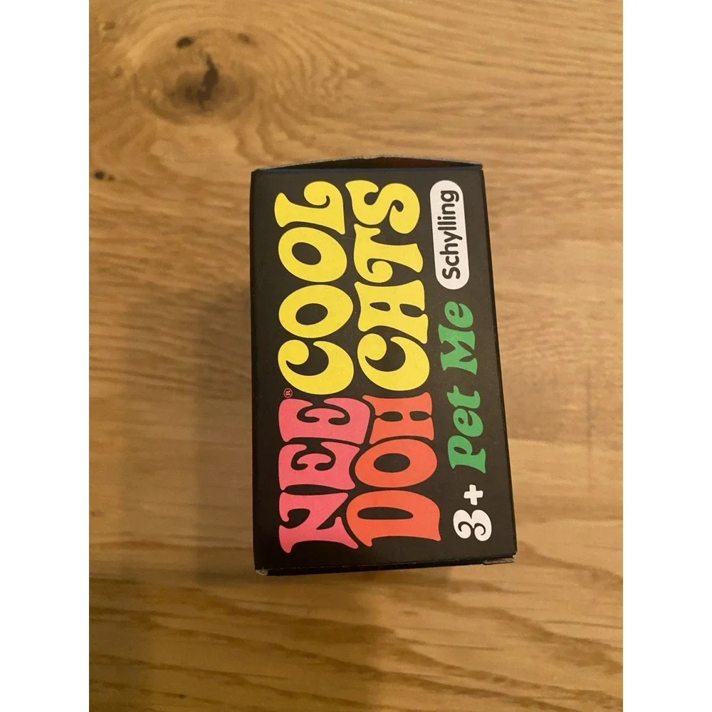 NeeDoh Cool Cats Shylling Pink Squishy